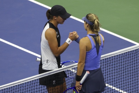 US Open: Iga Świątek w 18 finału po zwycięstwie nad Anną Kalinską
