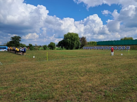 Młodzi adepci łucznictwa stanęli do walki o I Puchar Sokoła Brzoza
