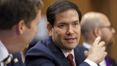 Sekretarz stanu Marco Rubio: Wtargnięcie dronów nad Polskę nie do zaakceptowania