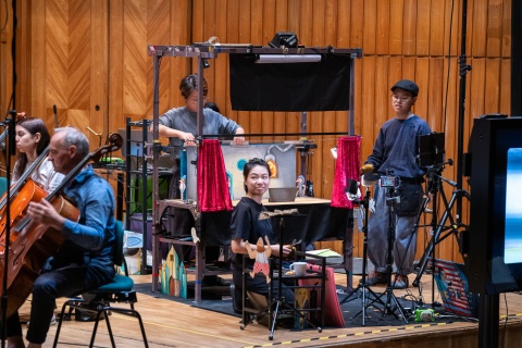 Chicken Snake Monsteeeeeeeer Daniel Olbrychski, Piotr Salaber i muzycy z Tajwanu w Filharmonii