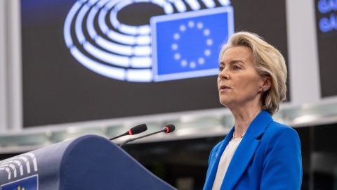 Ursula Von der Leyen apeluje w PE o jedność w obliczu krytyki ze strony części europosłów