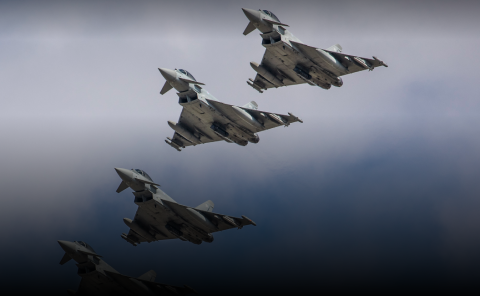 Wielka Brytania: Myśliwce RAF-u patrolowały niebo nad Polską w nocy z poniedziałku na wtorek