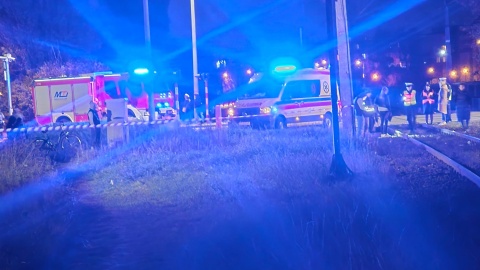 Śmiertelny wypadek na torach przy ul. Wienieckiej we Włocławku