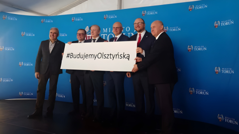 Dokonaliśmy rzeczy niemożliwych. Miasto Toruń zaczyna przebudowę ulicy Olsztyńskiej