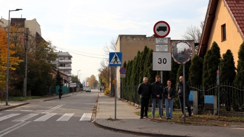 Protest na Górzyskowie. Przy ulicy Potockiego nie wolno się zatrzymywać ani parkować