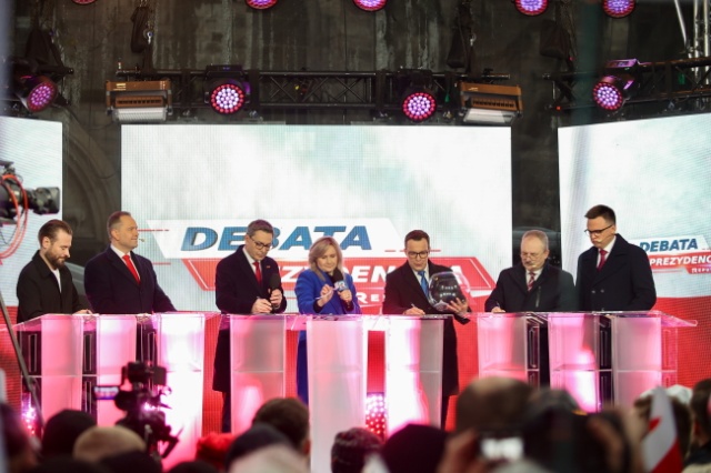Pierwsze debaty prezydenckie. W Końskich spotkała się tylko część kandydatów