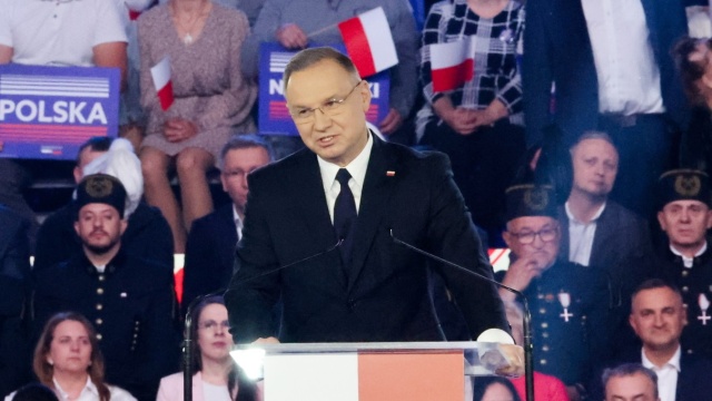 Prezydent Andrzej Duda: W wyborach prezydenckich zagłosuję na Karola Nawrockiego