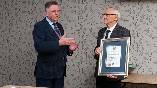 Pasjonat miasta, ekologii i kultury. Stanisław Drzewiecki z zaszczytnym tytułem od TMMB [zdjęcia]