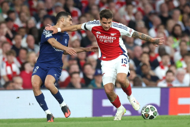 LM: Arsenal słabszy od PSG. Francuska drużyna bliżej awansu do finału