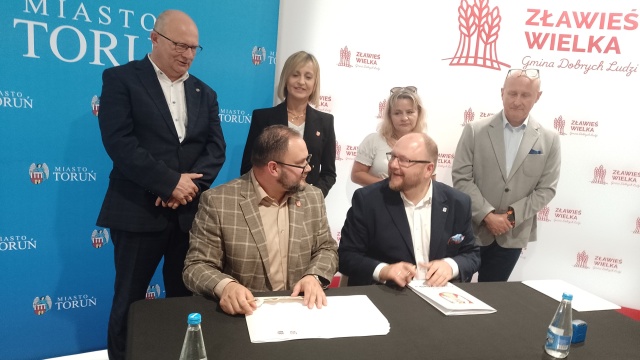 Kolejny etap Trasy Średnicowej coraz bliżej Władze Torunia i Złejwsi Wielkiej podpisały list intencyjny