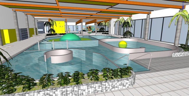 Nowoczesny aquapark, boiska, korty - powiat włocławski zbuduje centrum sportu [wizualizacje]
