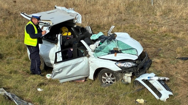 Wypadek na DK 10 koło Torunia. Jedna osoba nie żyje. Pięć zostało rannych [aktualizacja]