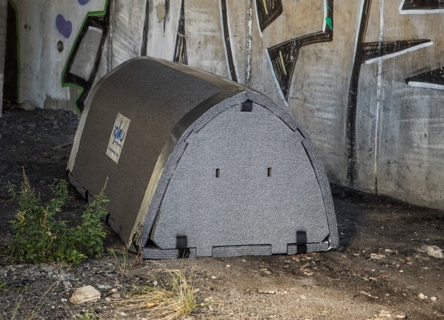 Pomagają osobom bezdomnym przetrwać zimę. Społecznicy z Serca Torunia chcą zakupić 10 nowych iglo