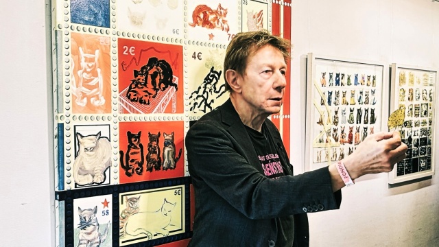 Pocztówki i znaczki. Najnowsza jubileuszowa wystawa Grzegorza Pleszyńskiego w bydgoskiej Galerii 2BL