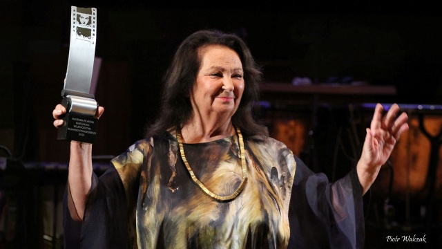 Anna Dymna z Nagrodą Filmową Marszałka Województwa Kujawsko-Pomorskiego im. Poli Negri