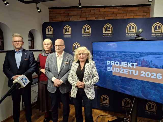 Rekordowy budżet Grudziądza. Władze miasta przedstawiły plany na 2026 rok