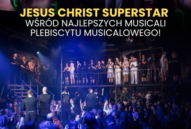 Toruński musical Jesus Christ Superstar zdobył aż 8 wyróżnień w ważnym plebiscycie