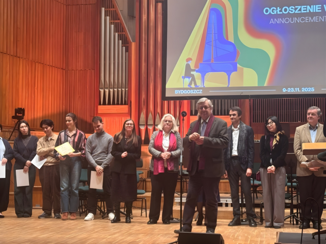 Pianiści z Korei, Japonii, Tajwanu i Włoch w finale Konkursu Paderewskiego w Bydgoszczy