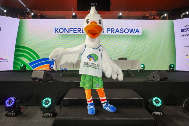 Poznaliśmy imię maskotki na HMŚ 2026 w Toruniu. Tyczkarz Lisek kolejnym ambasadorem imprezy