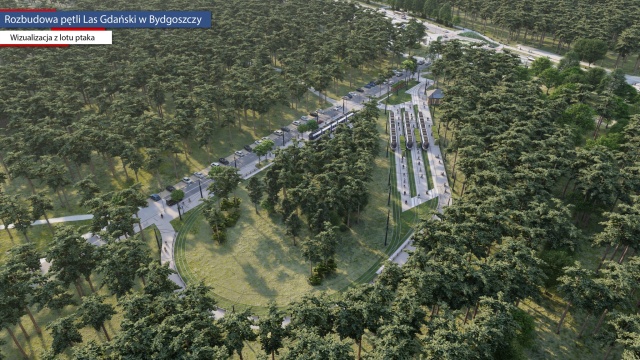 Zakończył się przetarg na rozbudowę pętli tramwajowej Las Gdański w Bydgoszczy