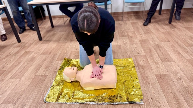 Jak ratować życie Dowiedzieli się uczestnicy szkolenia pt. Pomocna Dłoń. Pierwsza Pomoc w Kryzysie