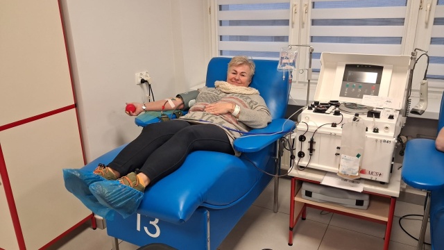 Filiżanka w prezencie. W sobotę czekali na krwiodawców, bo w szpitalach może brakować krwi