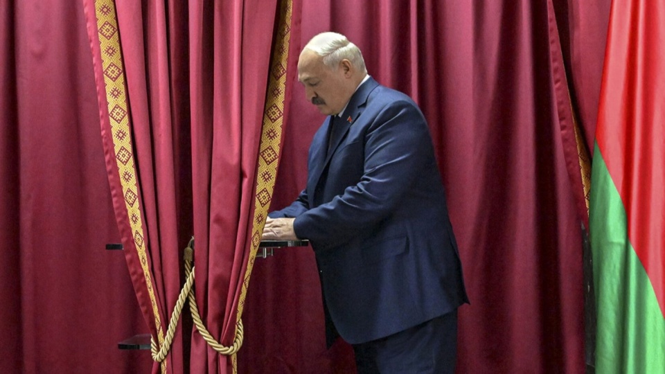 Alaksandr Łukaszenka zdobył 87,6 proc. głosów w wyborach prezydenckich na Białorusi - podały białoruskie media państwowe/fot: EPA, BELARUS PRESIDENT PRESS-SERVICE