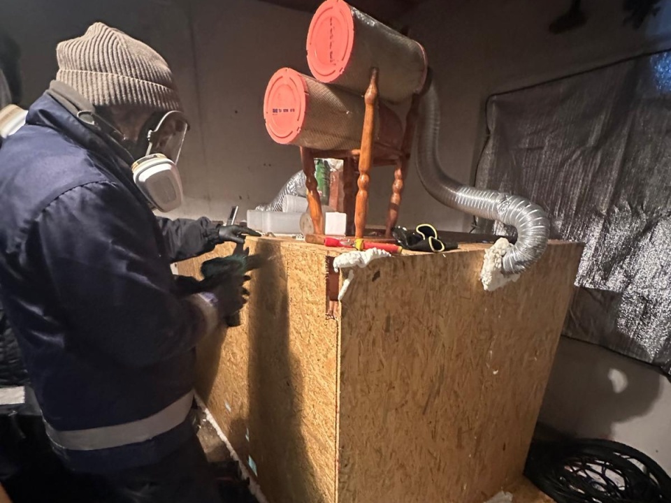 Pod Bydgoszczą zlikwidowano dwa laboratoria narkotykowe/fot. KWP w Bydgoszczy
