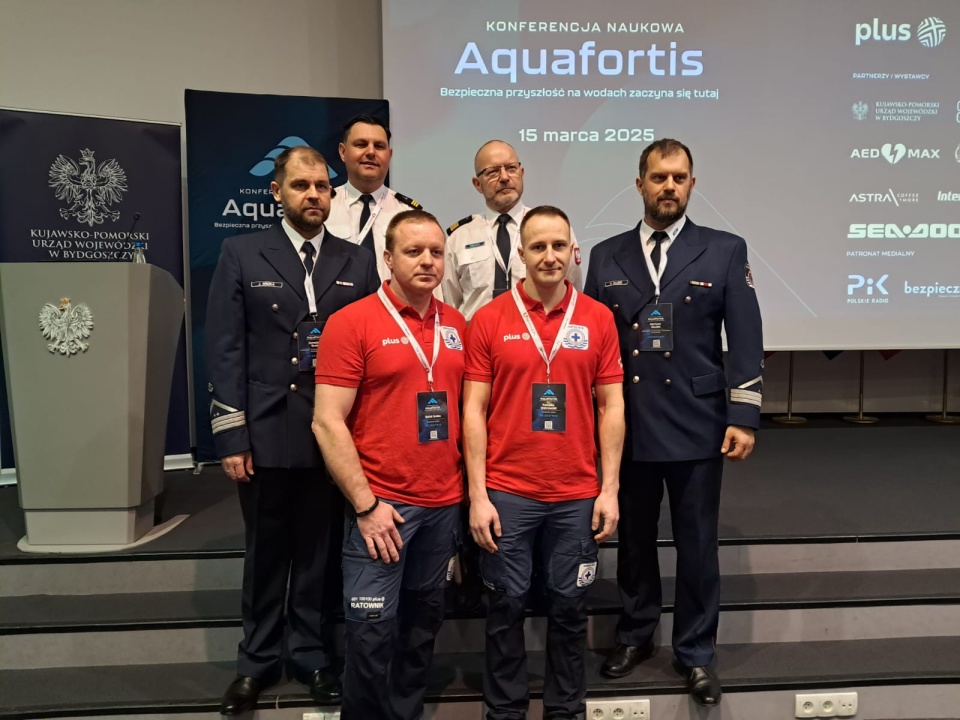 Konferencja „Aquafortis. Bezpieczna przyszłość na wodach zaczyna się tutaj” w Bydgoszczy/fot. Damian Klich
