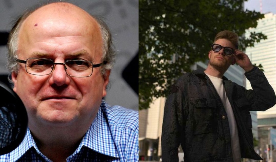 Prof. Janusz Stanecki i Marcin Pawłowski „Pawbeats"/fot. Archiwum PR PiK i bydgoszcz.pl
