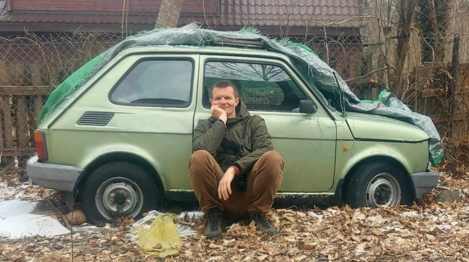 Bartosz Guentzel chce wyremontować malucha Simony Kossak/fot. mat. prywatne, zrzutka.pl