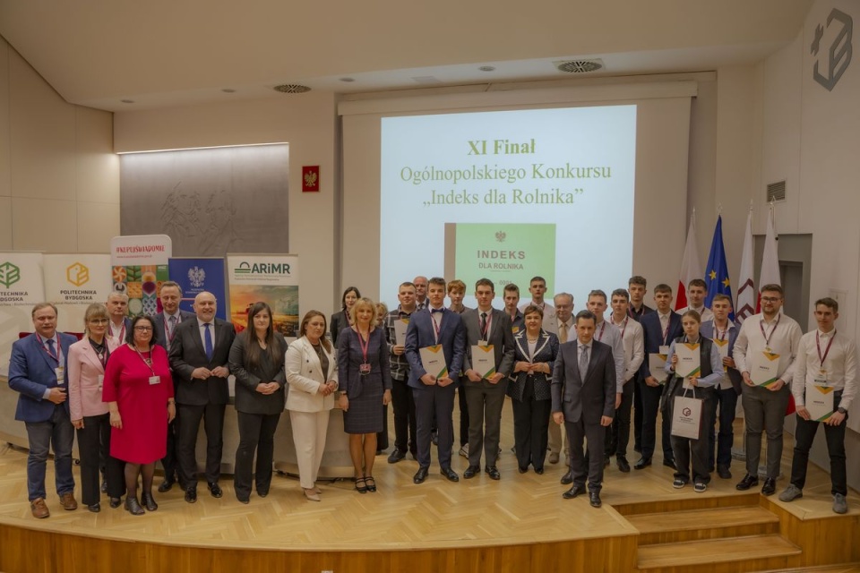 Uczniowie z rolniczych szkół średnich wzięli udział w finale Ogólnopolskiego Konkursu „Indeks dla Rolnika” na Politechnice Bydgoskiej/fot: Politechnika Bydgoska, Facebook