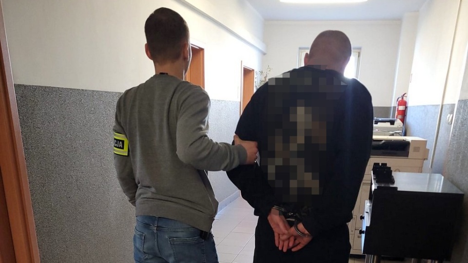 43-latkowi grozi do 10 lat więzienia/fot. KMP w Bydgoszczy