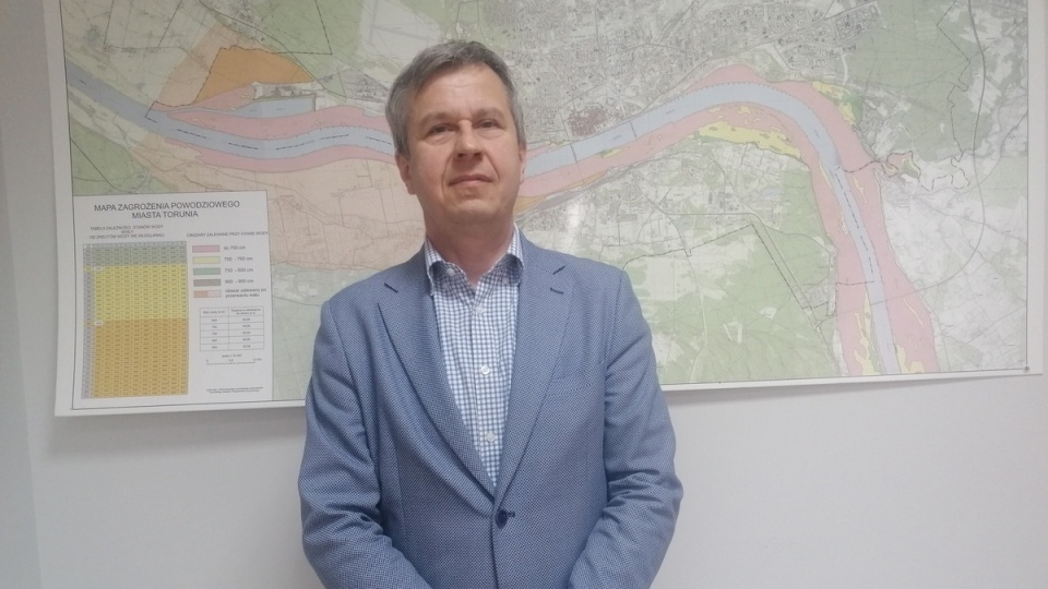 Marcin Lutowski - dyrektor Wydziału Ochrony Ludności Urzędu Miasta w Toruniu/fot. Iwona Muszytowska-Rzeszotek