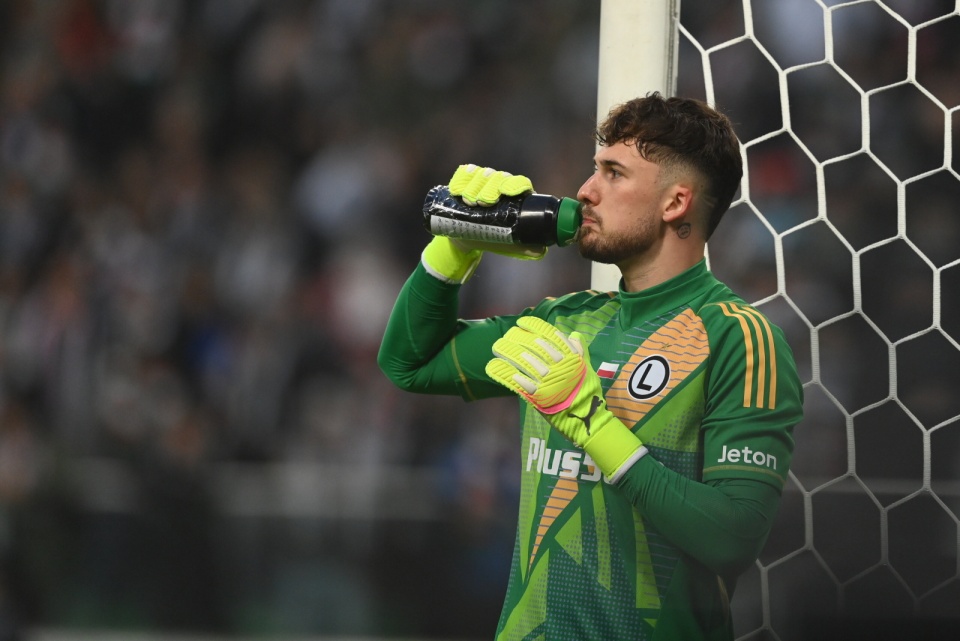 Legia wytrzymała napór rywala tylko w pierwszej połowie/fot. PAP/Piotr Nowak