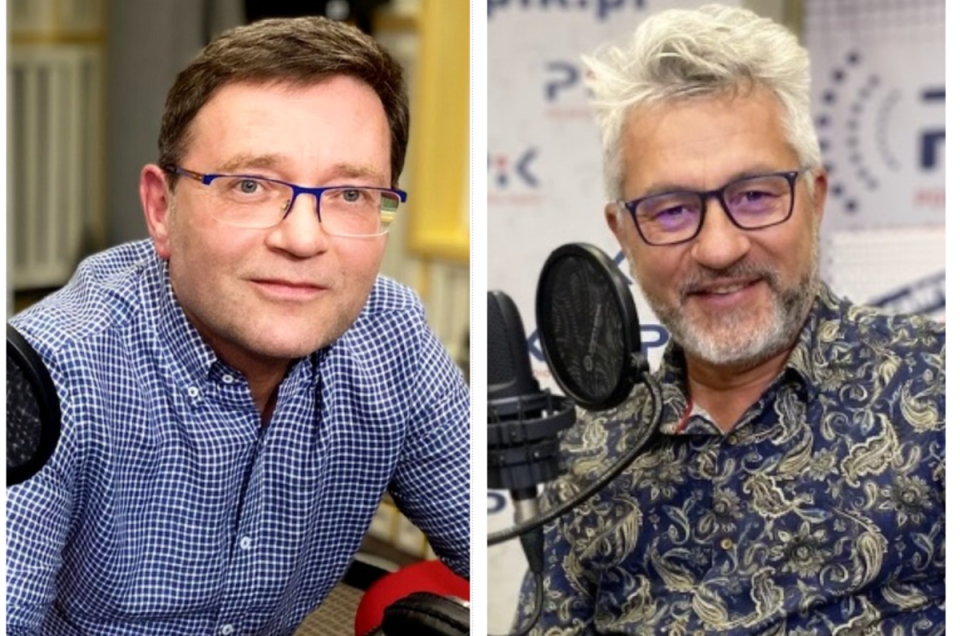 Maciej Figas (z lewej), dyrektor Opery Nova, Maciej Puto, dyrektor Filharmonii Pomorskiej/fot. PR PiK