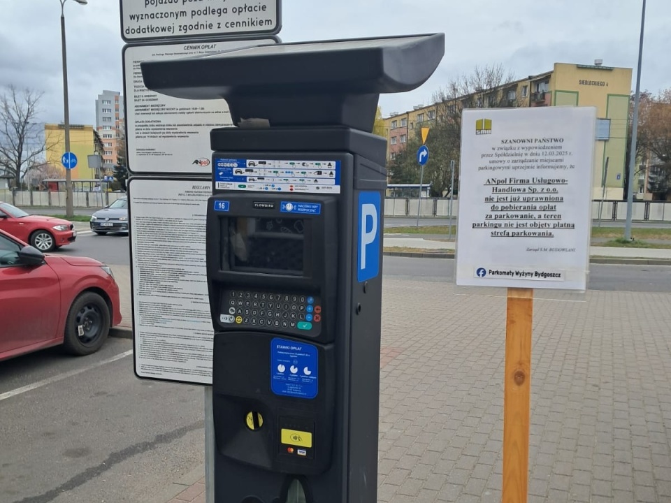 Parkomat na bydgoskich Wyżynach/fot. Damian Klich