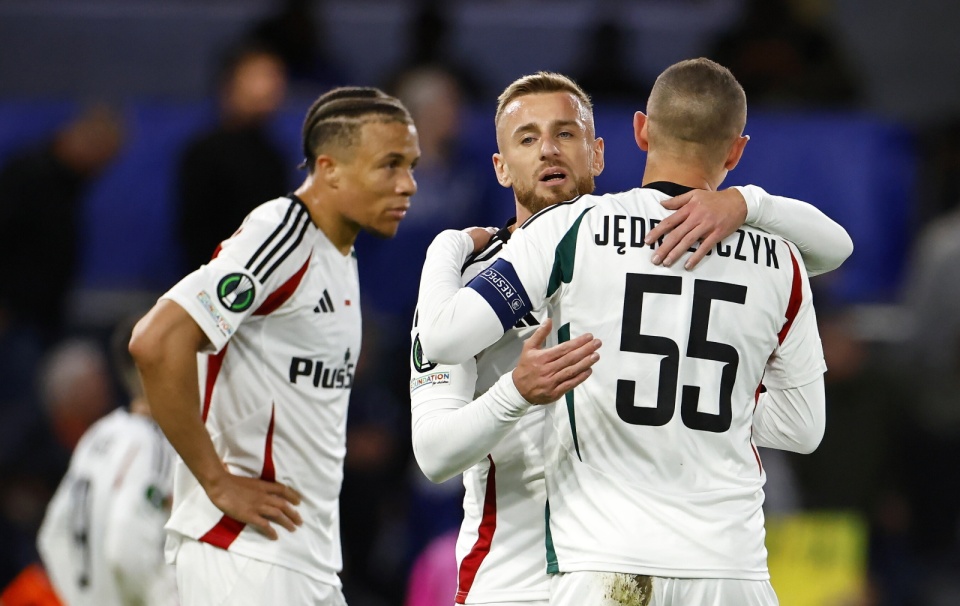 Legia odpadła, ale zakończyła europejskie zmagania zwycięstwem/fot. PAP/EPA/Tolga Akmen