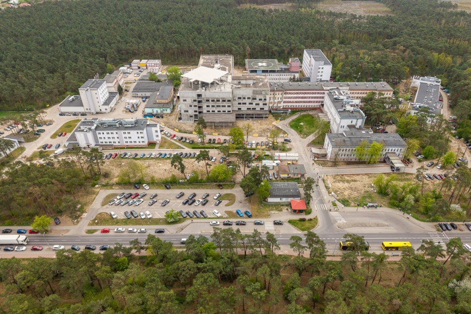 Rozbudowa szpitala we Włocławku/fot. Szymon Zdziebło/tarantoga dla UMWKP