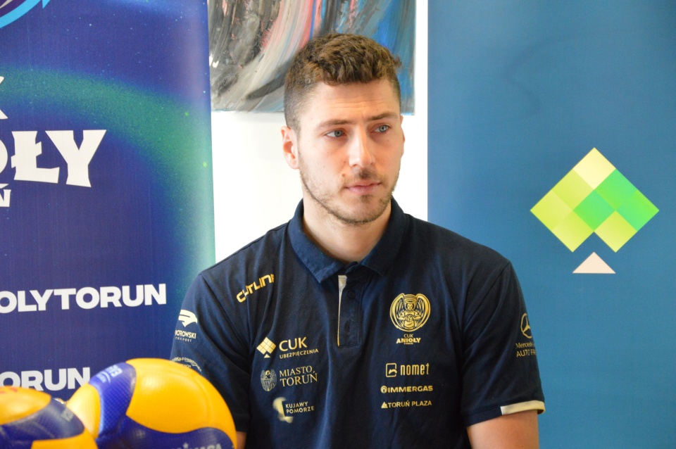 Libero Mateusz Podborączyński (Anioły Toruń)/fot. Patryk Głowacki