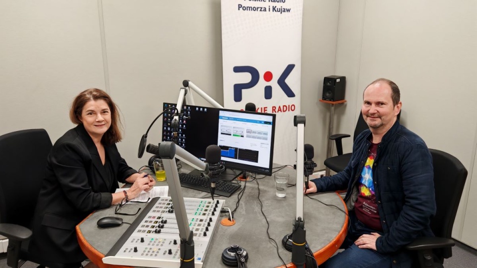 Redaktor Iwona Muszytowska-Rzeszotek, Rafał Frąckiewicz/fot. Zdzisław Nawrat