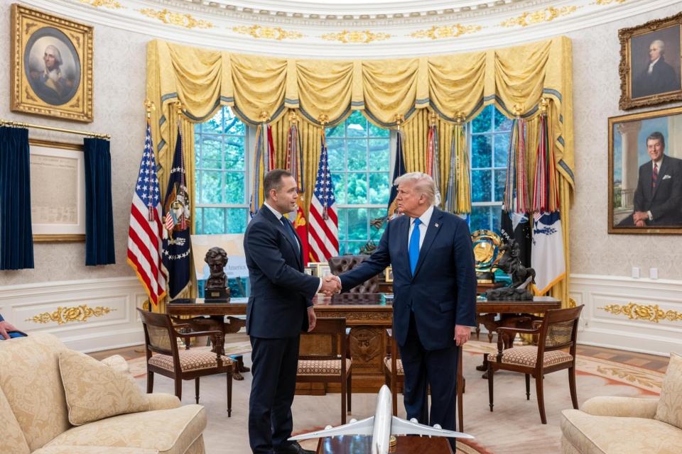 Karol Nawrocki i prezydent Donald Trump/fot. www.facebook.com/Nawrocki25