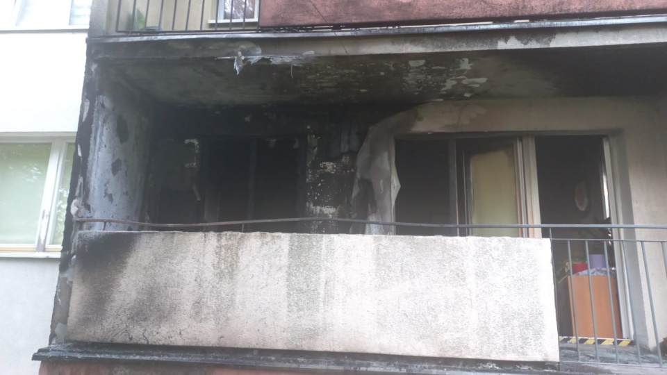 Ogień zniszczył inowrocławski Dom Dziennego Pobytu przy ul. Wachowiaka/fot. KM PSP Inowrocław/Miasto Inowrocław/Facebook