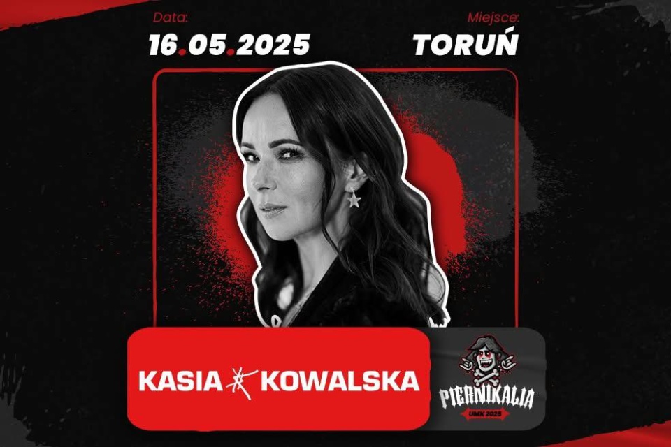 Jedną z gwiazd toruńskich juwenaliów będzie Kasia Kowalska/fot. materiały organizatorów/Facebook