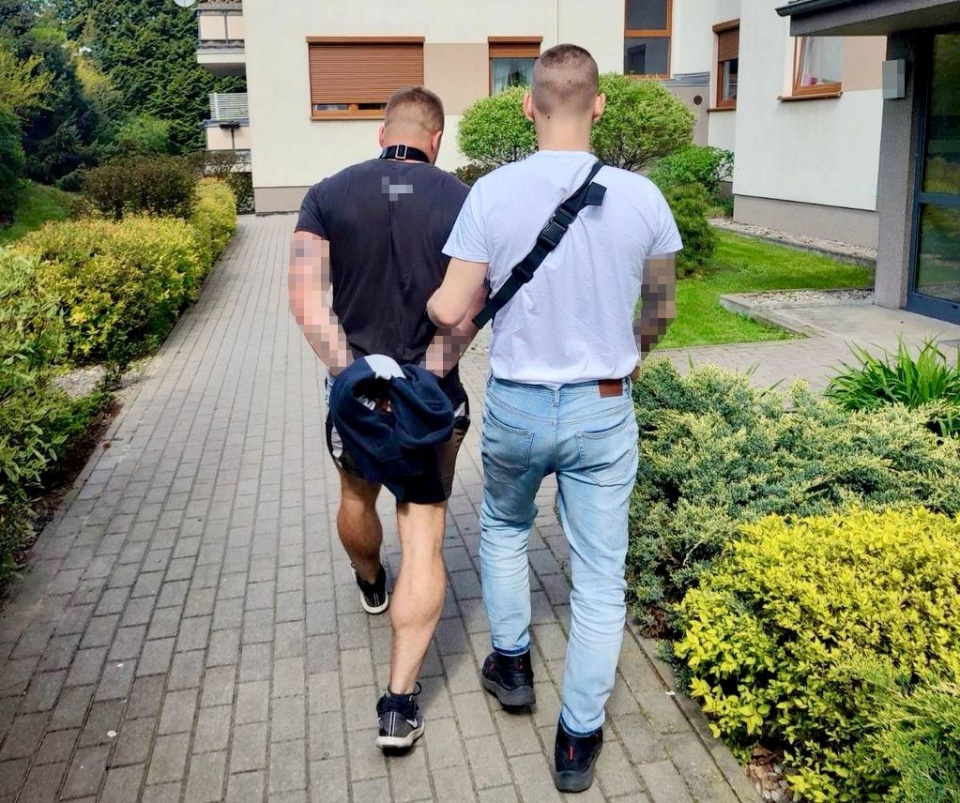 23-latek usłyszał zarzut posiadania znacznej ilości narkotyków/fot. KMP w Bydgoszczy