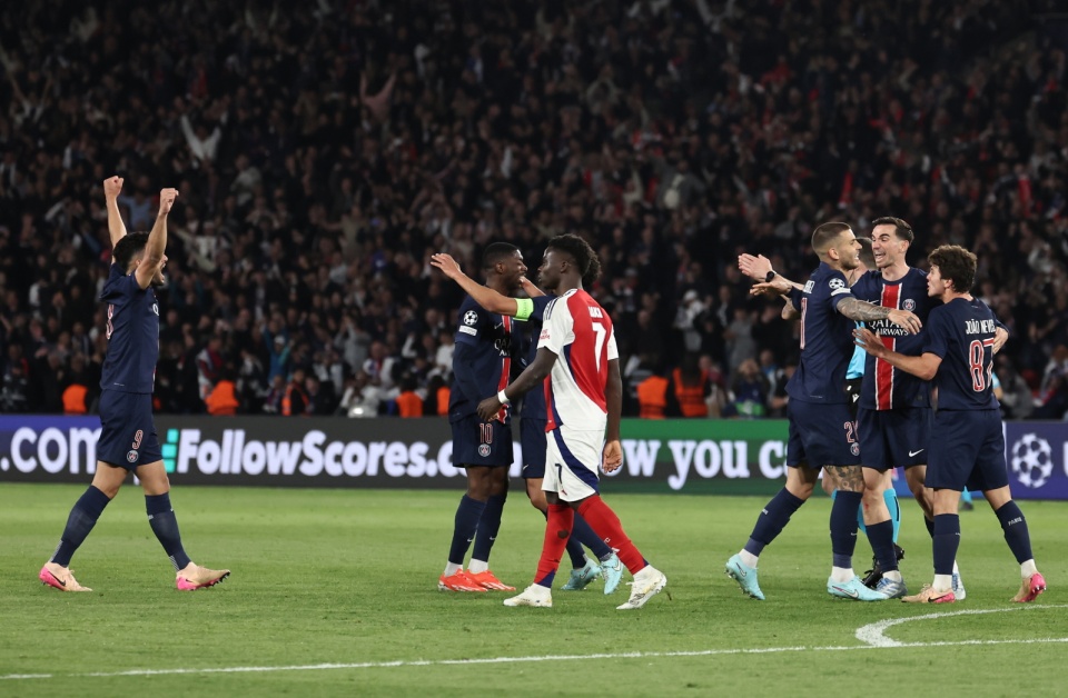 PSG awansowało do finału/fot. PAP/EPA/Christophe Petit Tesson