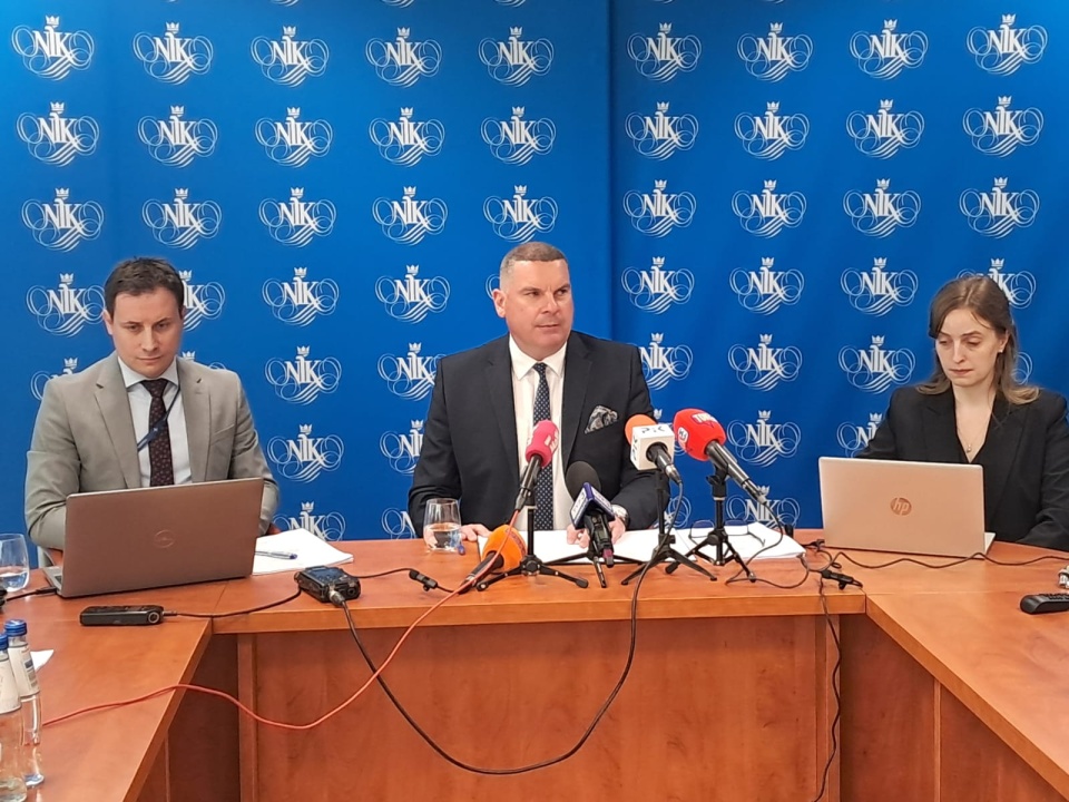 Konferencja w Delegaturze NIK w Bydgoszczy. / Fot. Damian Klich