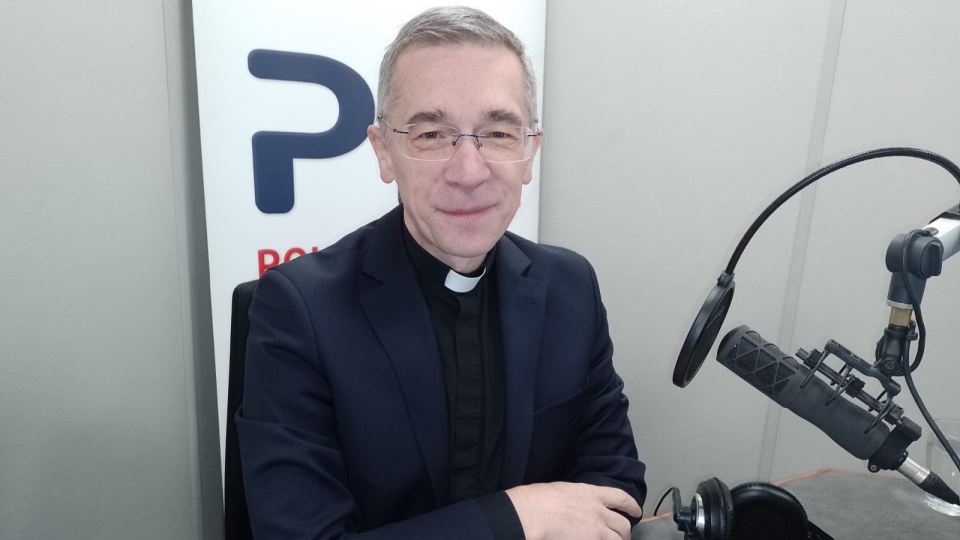 Gościem „Rozmowy Dnia” był ks. dr hab. Dariusz Iwański/fot: Michał Zaręba