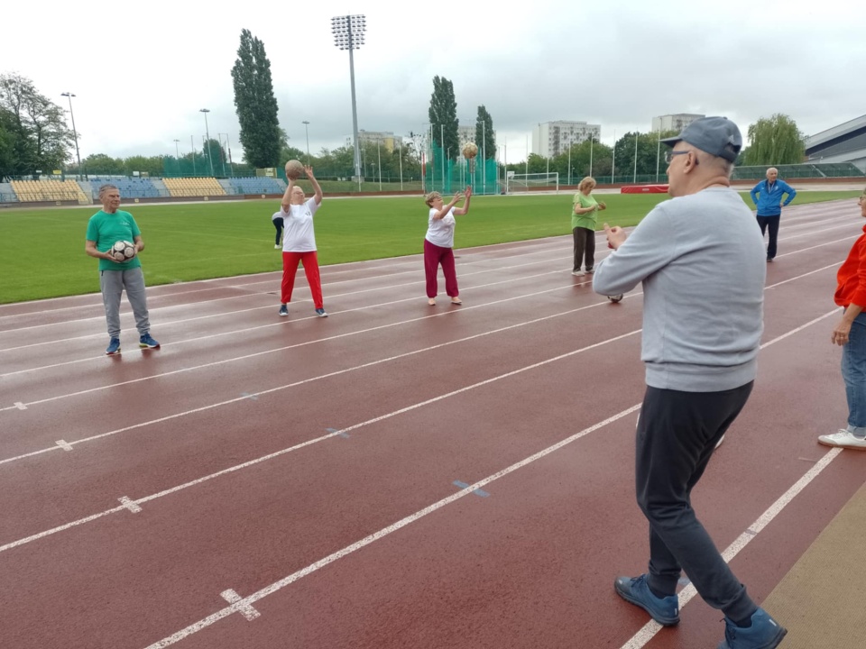Pokazowy trening Klubu Seniora TKKF-u/fot. Michał Zaręba