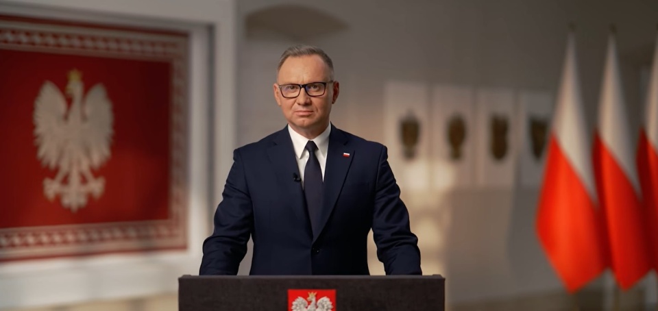Prezydent Andrzej Duda/zrzut ekranu, Kancelaria Prezydenta RP , Facebook